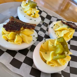 CLASSIC CREOLE DEVILED EGGS FULL