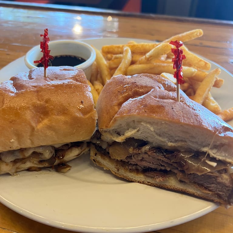 Delicious French Dip Sandwich