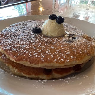 BUTTERMILK BLUEBERRY PANCAKES