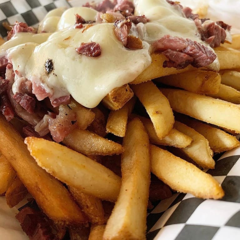 Delicious Cheese Fries Await