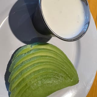 ADD AVOCADO AND SOUR CREAM